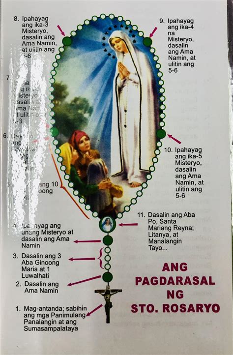santo rosaryo tagalog guide